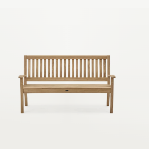 Canterbury 5ft Wave Back Bench.
