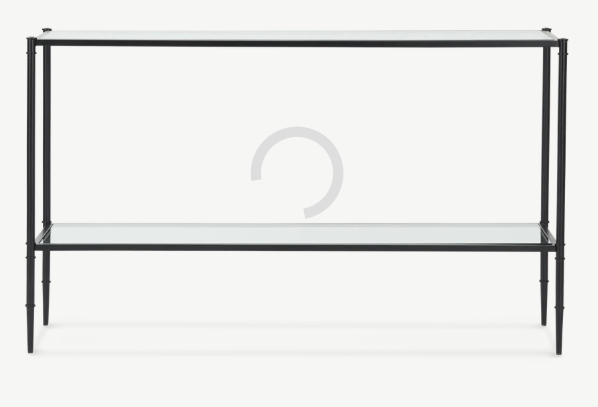 Coniston Glass Console Table