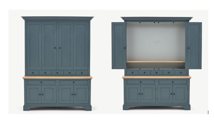 Henley TV 5 ft Dresser in SMOKE