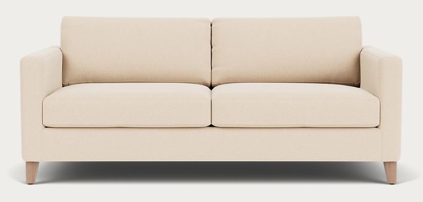 Shoreditch 3 Seater Sofa in Pale Oat