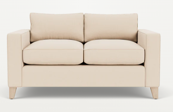 Shoreditch Small Sofa in Hugo Pale Oat